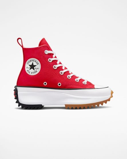 Pantofi Platforma Barbati Converse Run Star Hike Inalti Rosii Albi Negrii | RO WSFJE340